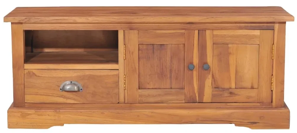 vidaXL Tv-meubel 100x30x40 cm massief teakhout
