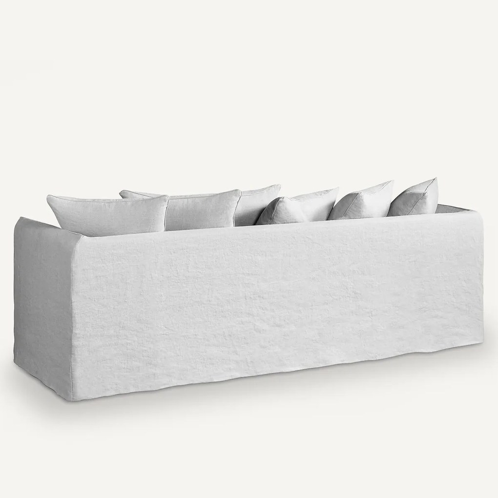 Bankhoes in gekreukt linnen Néo Chiquito