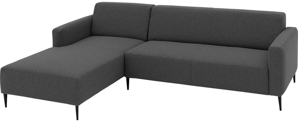 Goossens  Key West grijs, stof, 2,5-zits, modern design