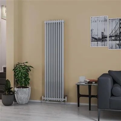 Eastbrook Rivassa 2 koloms radiator 45x180cm staal 1556W chroom