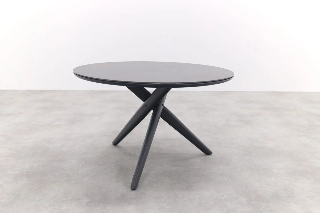 Dublin ronde tuintafel Ø120 cm. - Antraciet