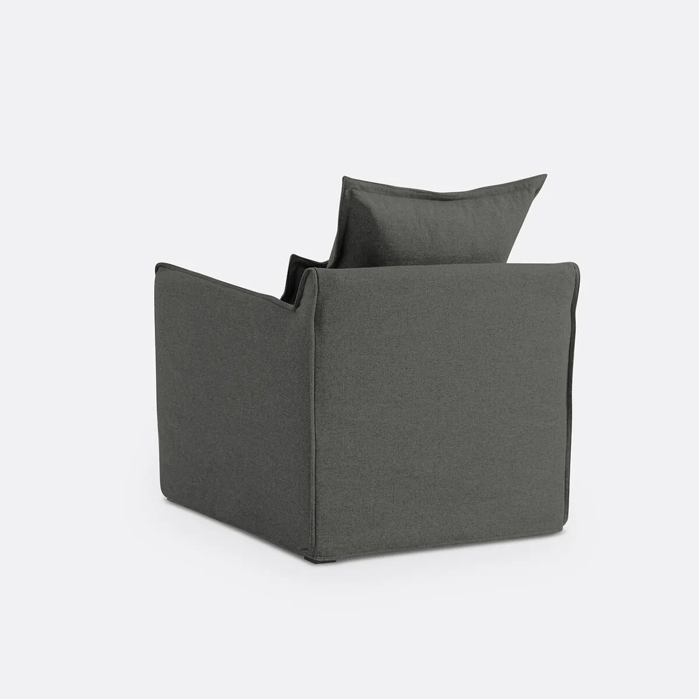 Fauteuil, afneembare hoes, polyester, Odna