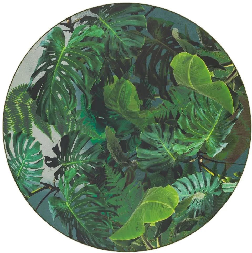 Finally Vinyl - Rainforest Leaves - 196 x 196 - Vloerkleed