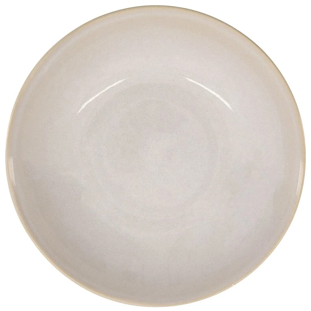 HEMA Diep Bord Porto Reactief Glazuur Wit 23cm (wit)