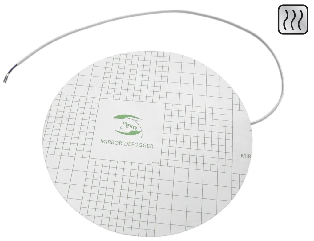Sanicare Q-mirrors spiegelverwarming 30cm