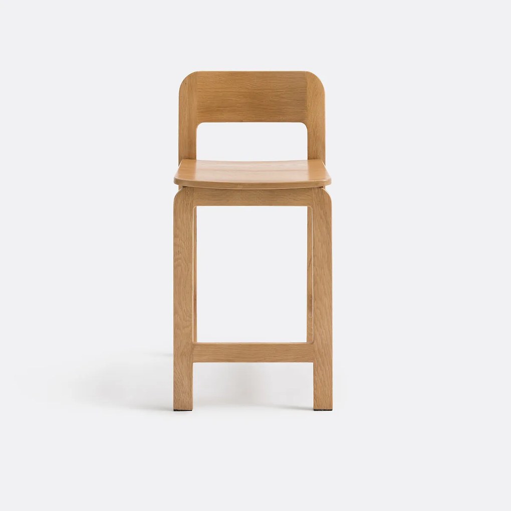 Massief eiken barkruk, Talet