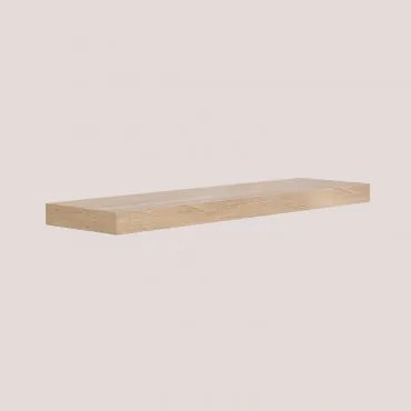 Wandplank In Mdf Jario Eikenhout & ↔︎ 90 Cm - Sklum