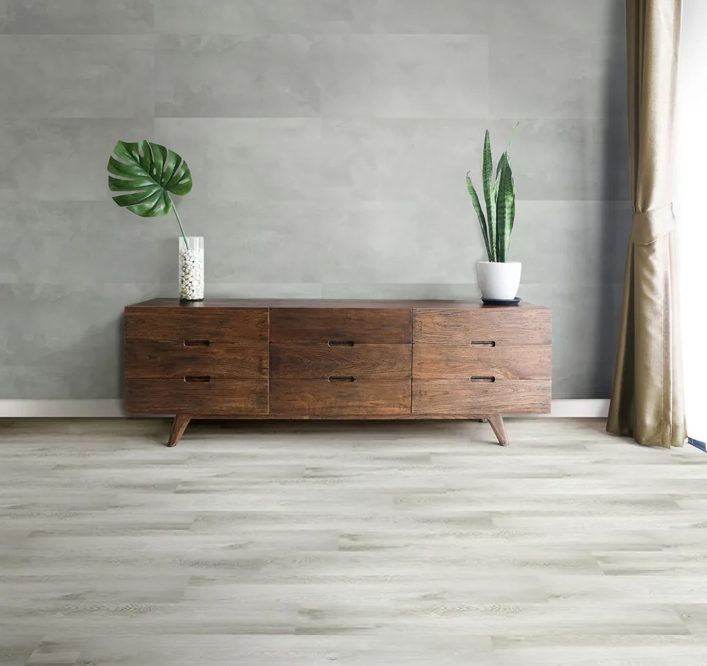 KS Vinyl vloertegel betonlook licht 47.5x95cm