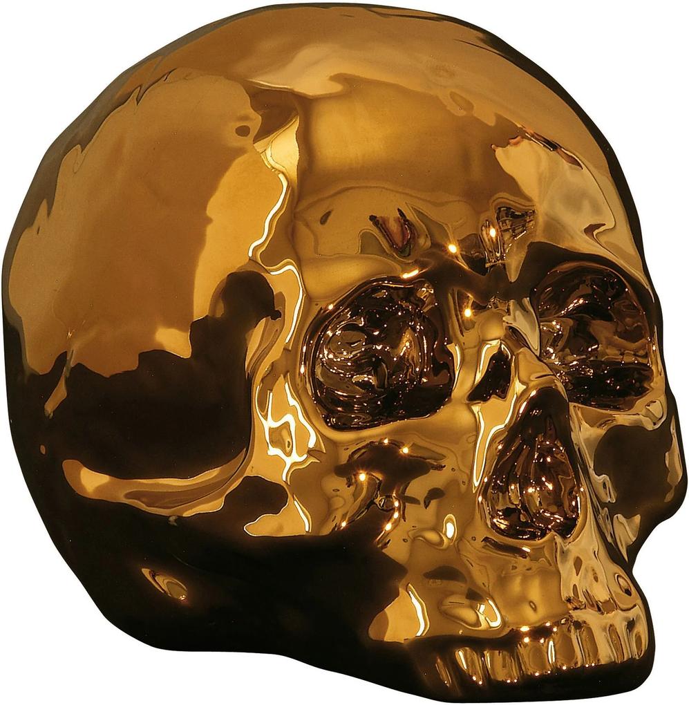 Seletti My Skull Gold Edition woondecoratie