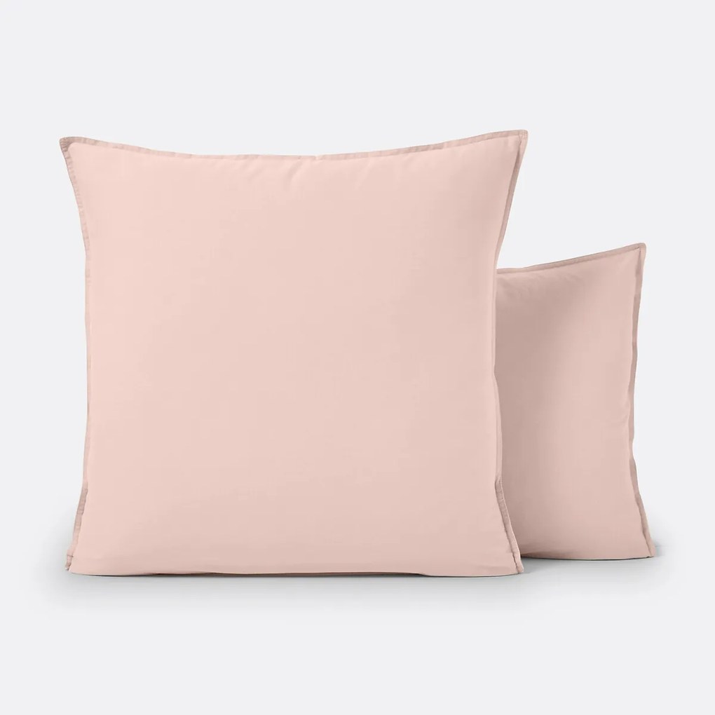 Effen kussensloop in gewassen katoen, Scenario