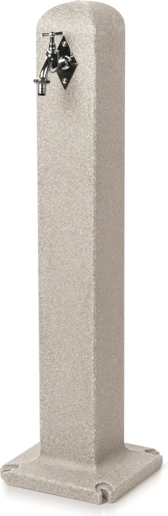 Prosperplast Waterpunt Poller - Grijs - 90 cm - Steen Look