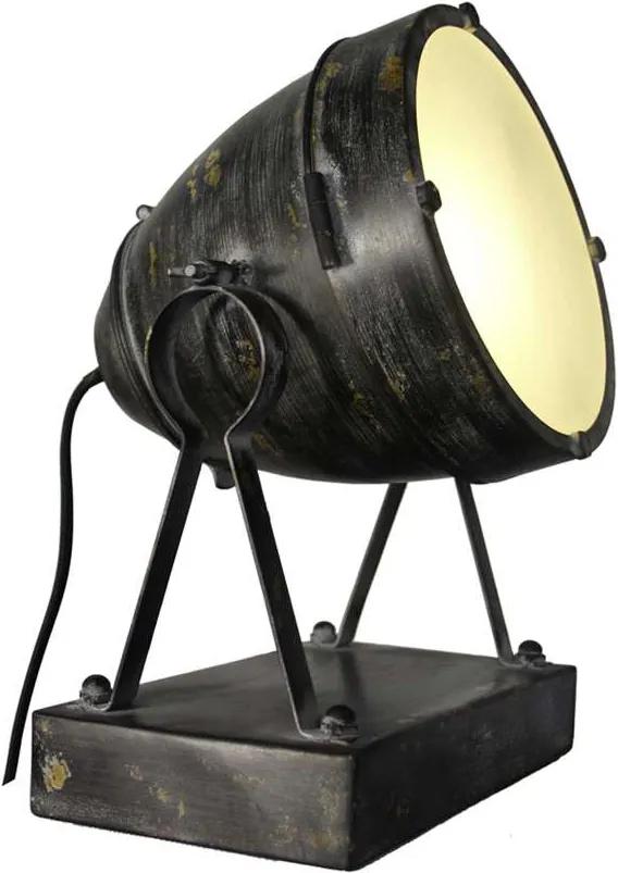 Brilliant tafellamp Fenna - zwart - Leen Bakker