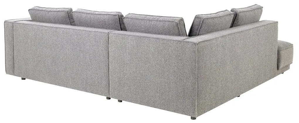 Hoekbank Grijs Boucle Hoek Links