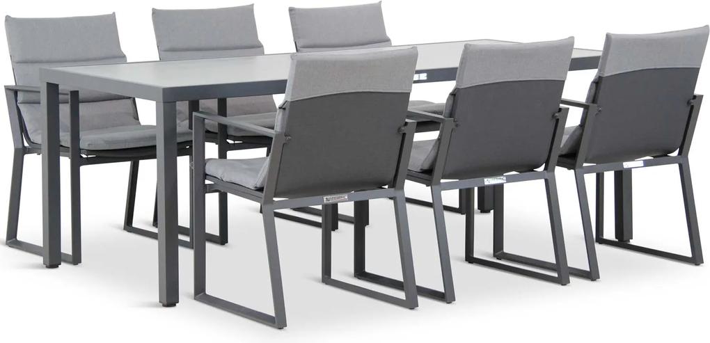 Lifestyle Treviso/Monte 210 cm dining tuinset 7-delig