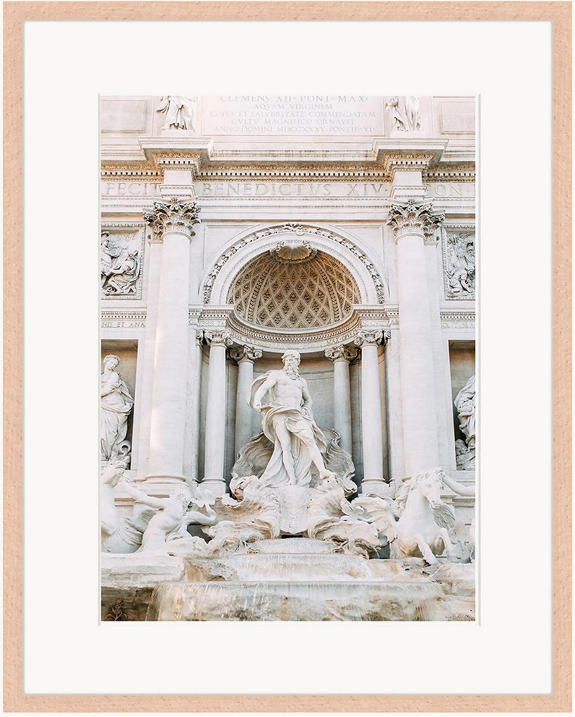 Ingelijste digitale print Trevi