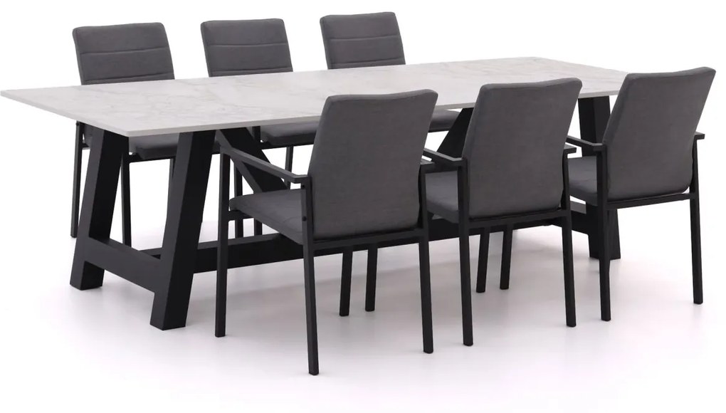 Il Tempo Cetona/Bresimo 260cm dining tuinset 7-delig stapelbaar