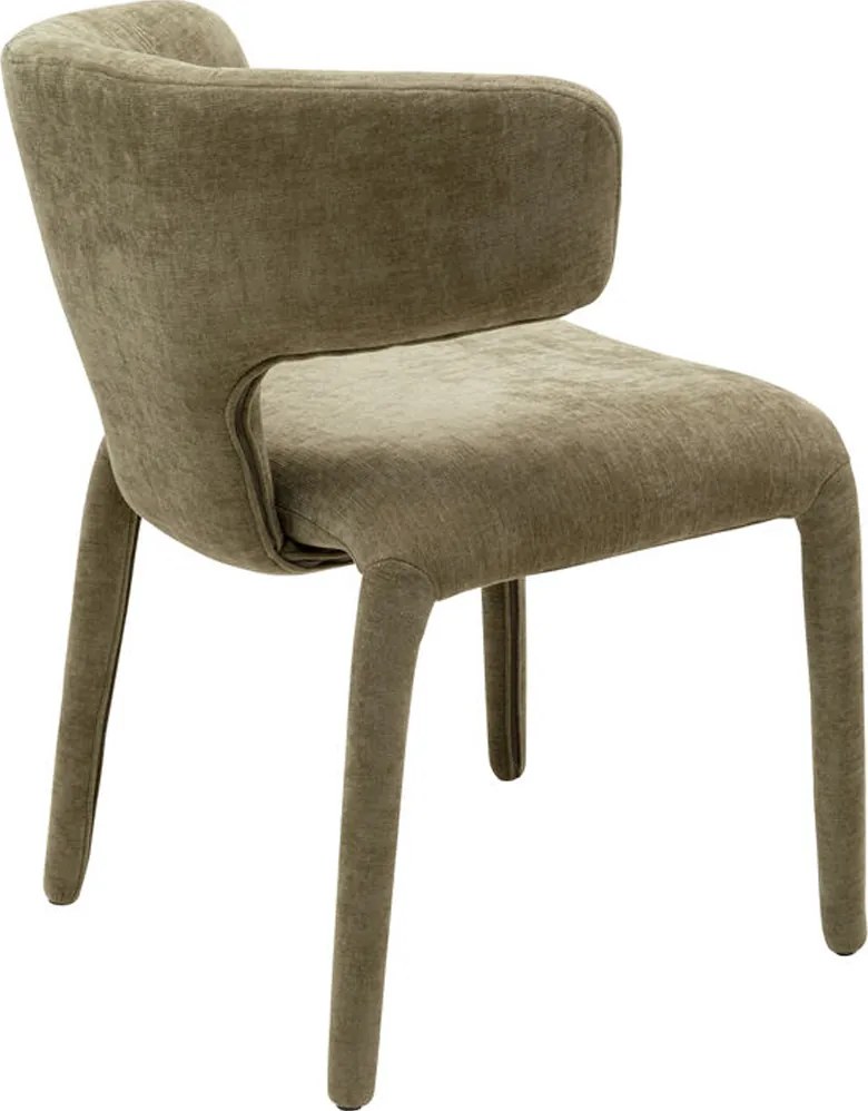 Kare Design Tobi Eetkamerstoel Stof Groen