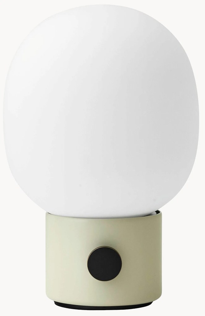 Kleine draagbare tafellamp JWDA, H 22 cm