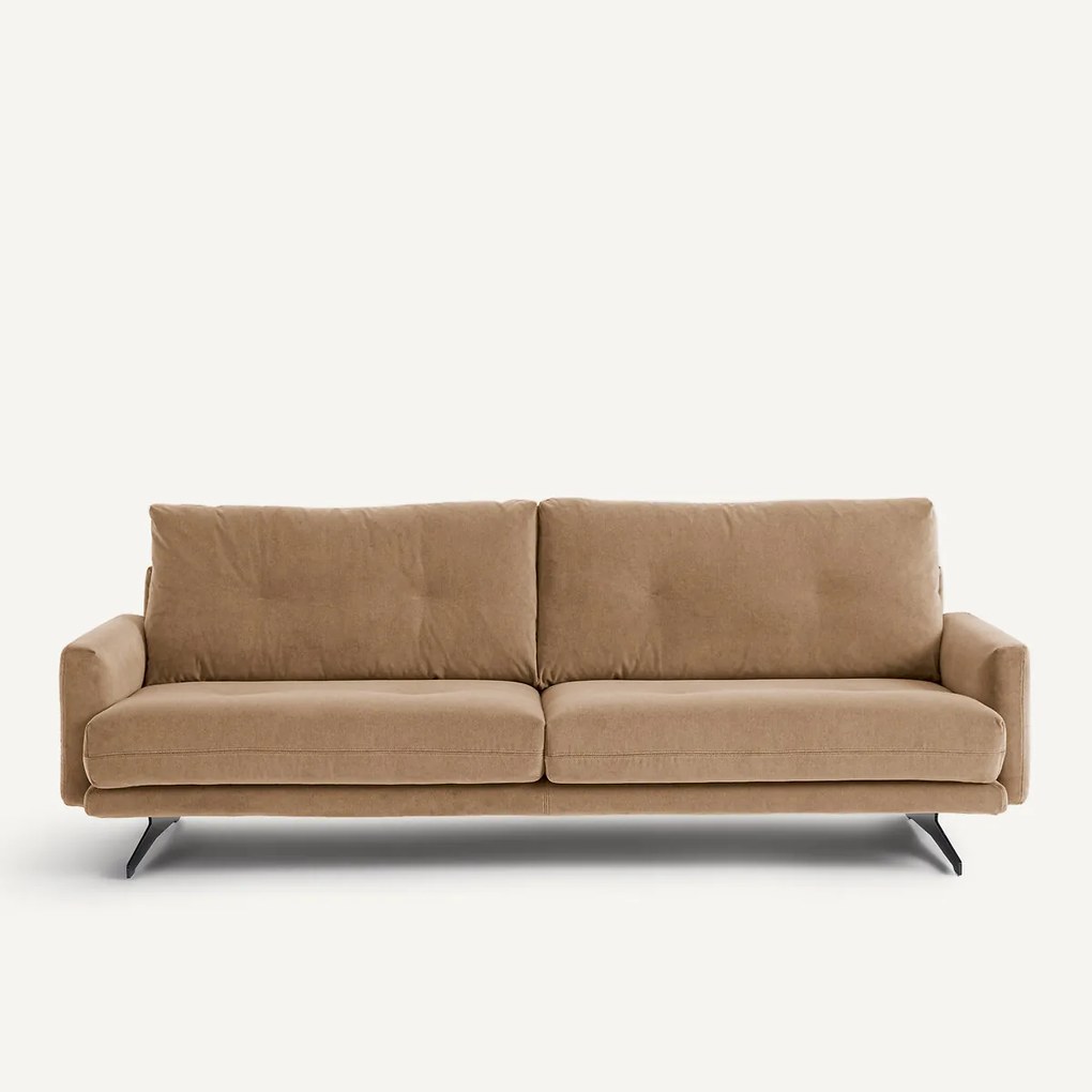 Bank van stonewashed fluweel, DELICATO