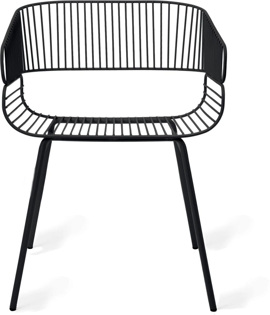 Petite Friture Trame Chair stoel zwart