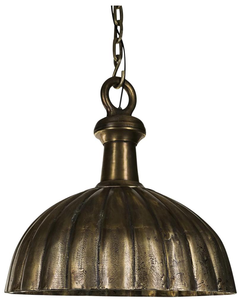 PTMD aluminium brass lamp hanging curved M