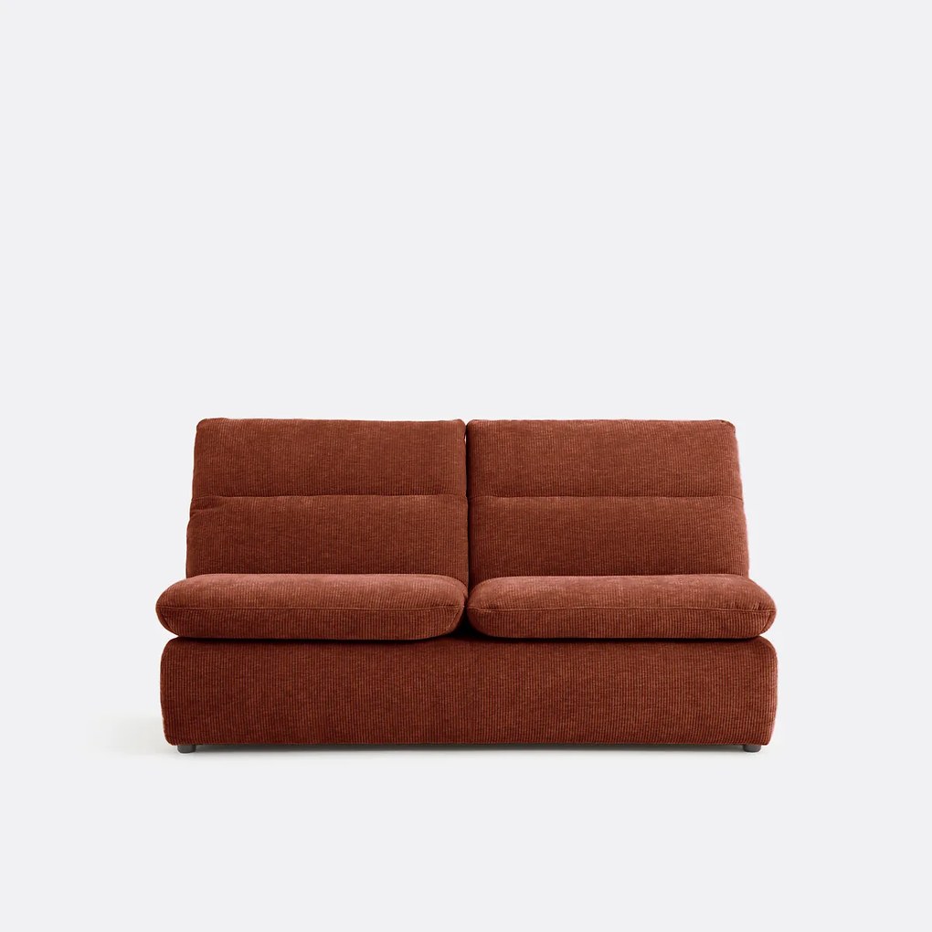 ERABLE 2-zits bank van reliëffluweel