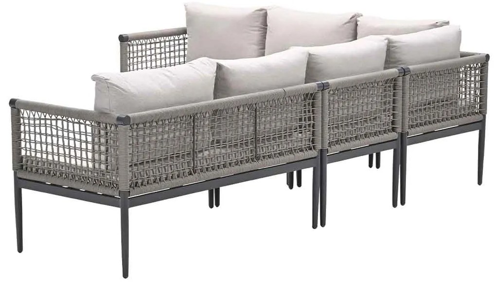 Garden Impressions Burela lounge hoekset links 4-delig - taupe
