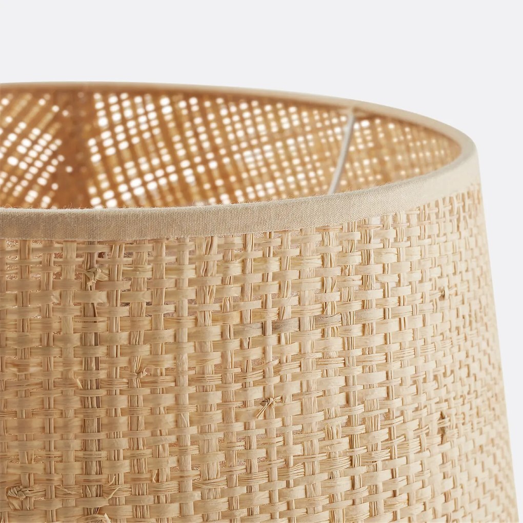 Hanglamp / Lampenkap in raffia,Ø30 cm, Jania