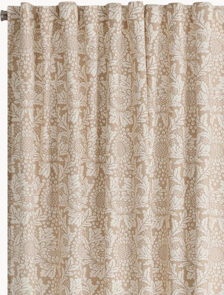 Plisséband-gordijnen Jodie, 2-delig