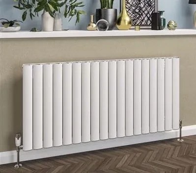 Eastbrook Sandhurst radiator 50x60cm aluminium 526W wit mat