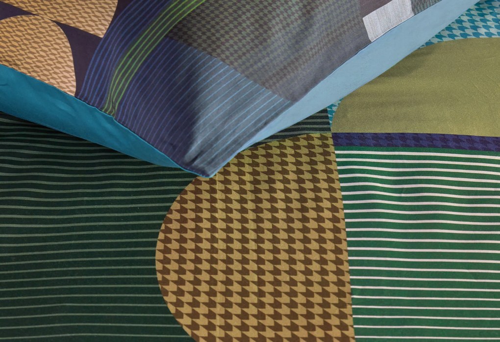 Kardol Utopia Dekbedovertrek Blue Green – Bij Swiss Sense