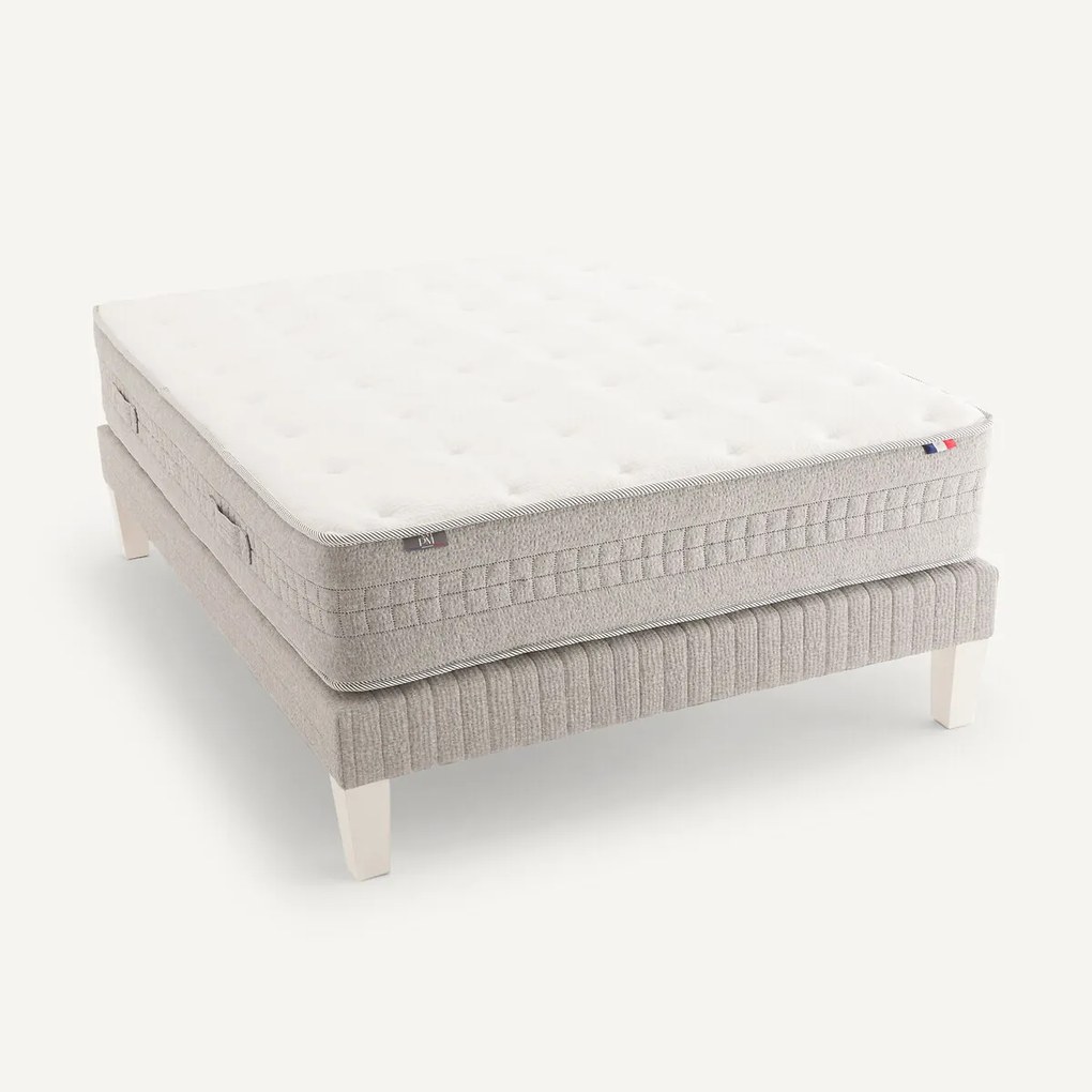 Matras met pocketveren en traagschuim