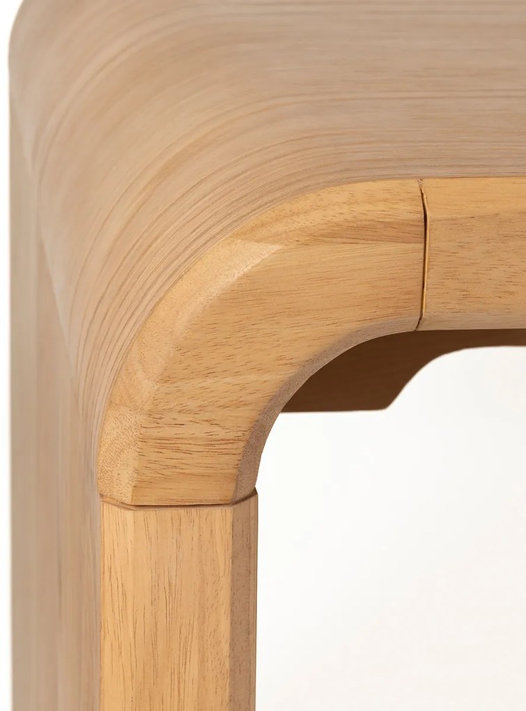 Zuiver Brave Design Eettafel Gebogen Eiken - 160 X 80cm.