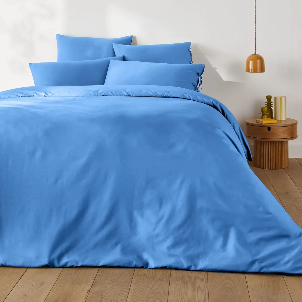 Effen kussensloop te strikken in katoen , Scenario