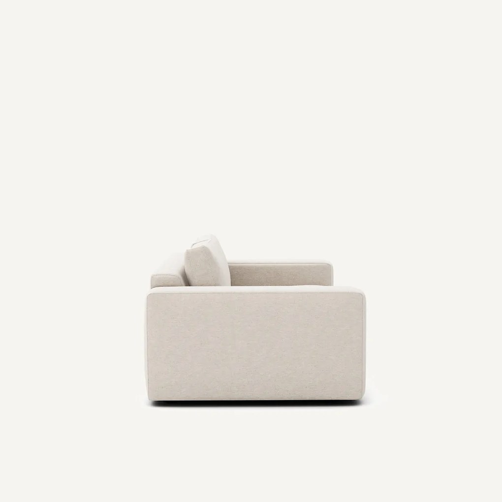 Compacte 3-zitsbank in gevlekt canvas, SKANDER