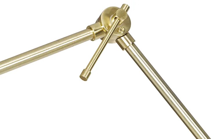 Verstelbare arm goud zonder voet voor vloerlamp - Editor