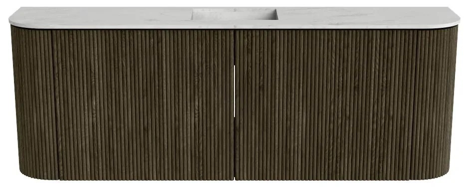 Mondiaz Joya DLux 115cm toiletmeubel ronding links/rechts shadow met wastafel faye midden 1 kraangat opalo