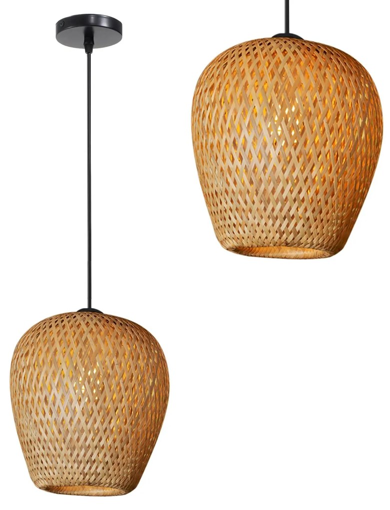 HANGLAMP NATUURLIJK APP885-1CP