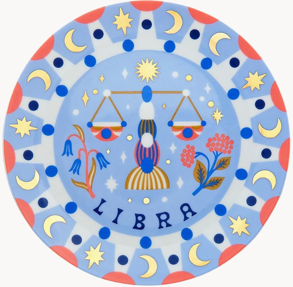 Porseleinen dessertbord Libra