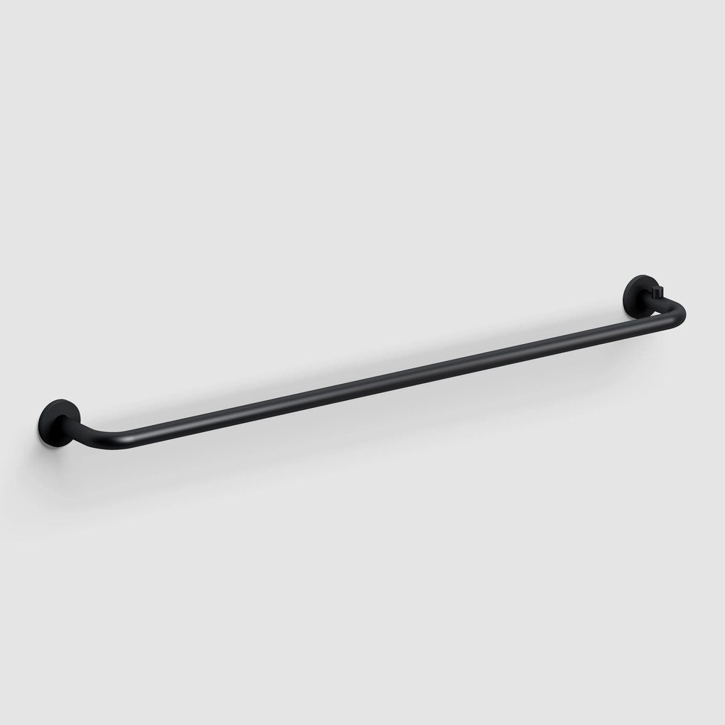 Clou Kaldur handdoekhouder 65cm zwart mat