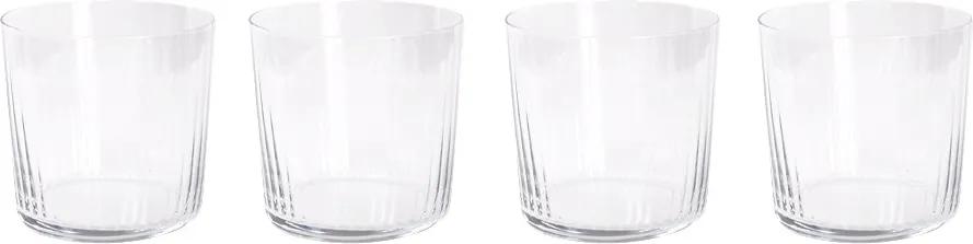 LSA International Gio drinkglas 31 cl set van 4