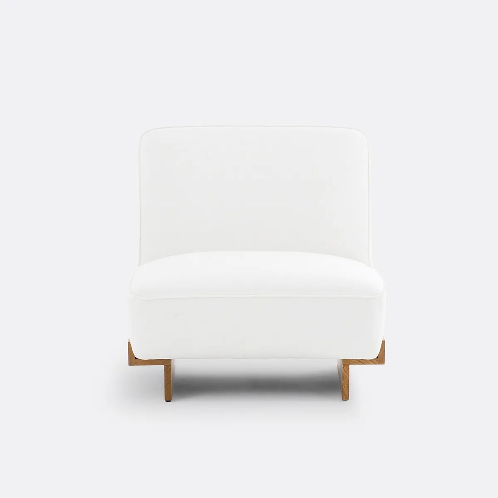 Fauteuil viscose/linnen, Denoh