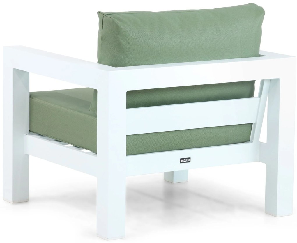 Tuinstoel Aluminium Wit Lifestyle Garden Furniture Luca