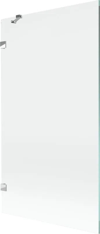 Mexen Lunar badkamerscherm 1-vleugelig 100 x 150 cm, transparant, chroom - 897-100-000-01-00