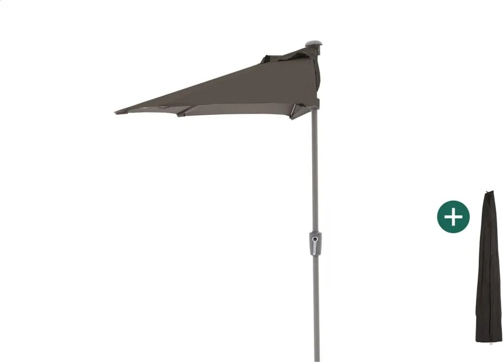 Shadowline balkonparasol 255x135cm | Kees Smit Tuinmeubelen