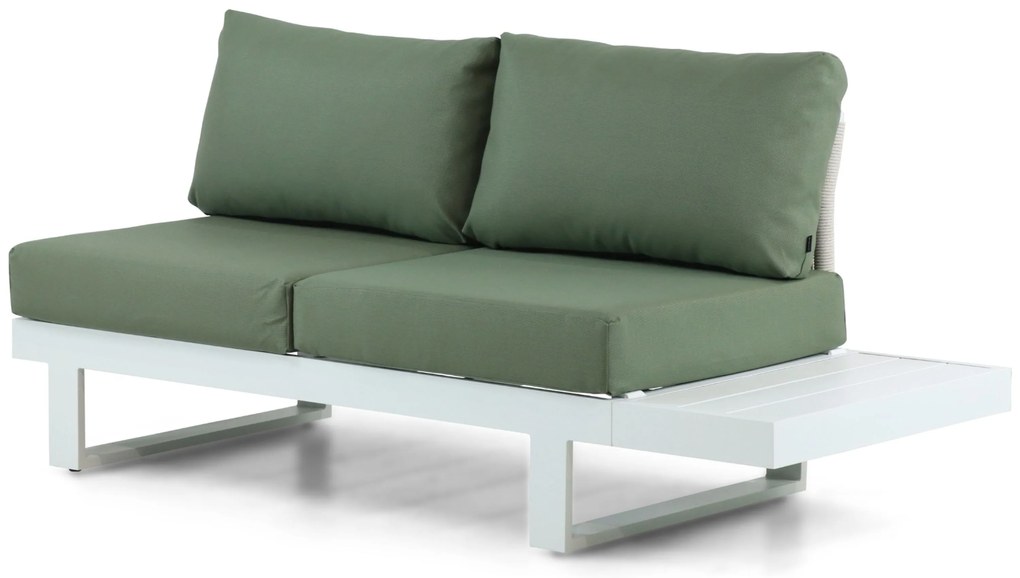Hoek loungeset 6 personen Aluminium Wit  Lifestyle Garden Furniture Lorenzo
