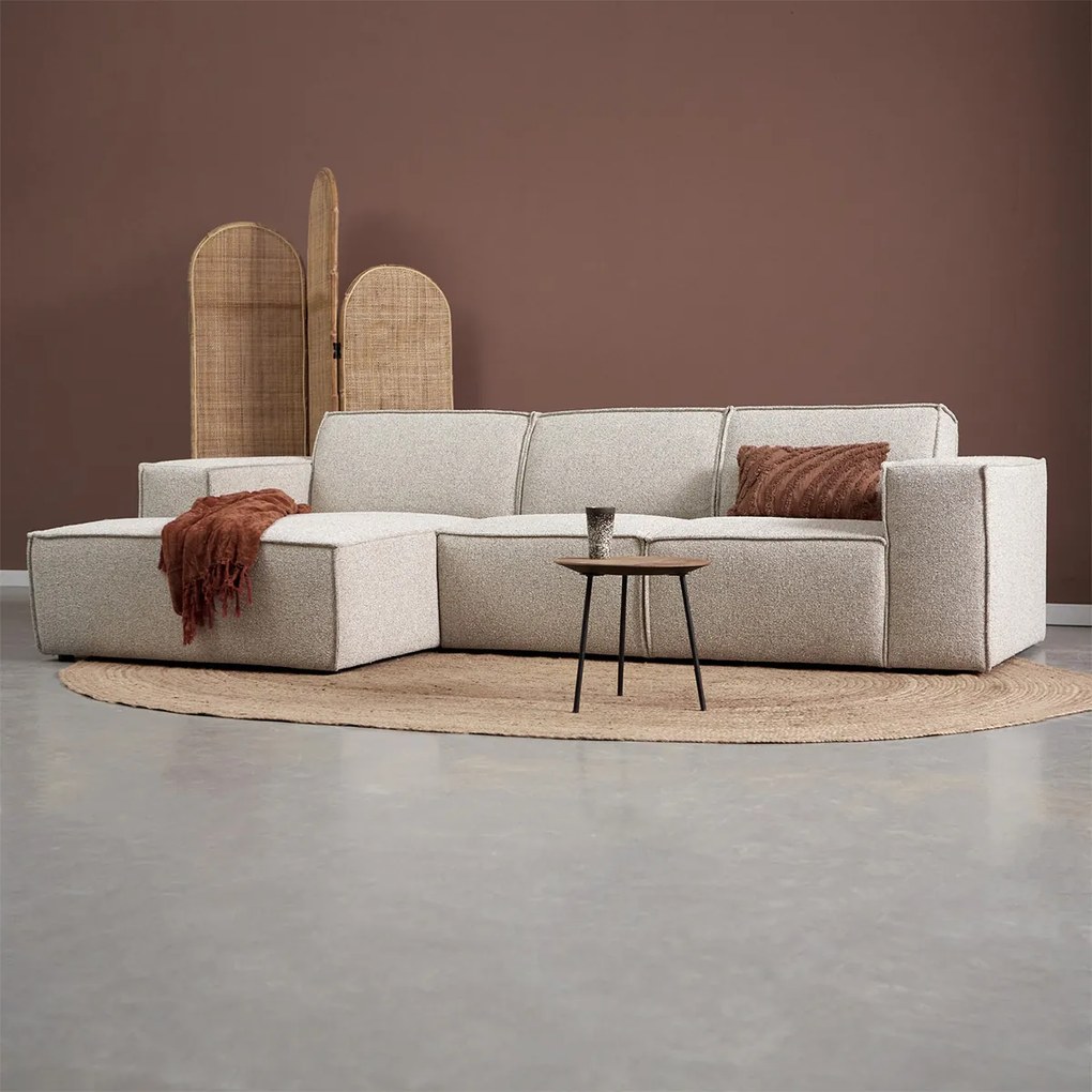 PEPP Interiors Play Beige Bank Met Chaise Longue Links Serenity 03