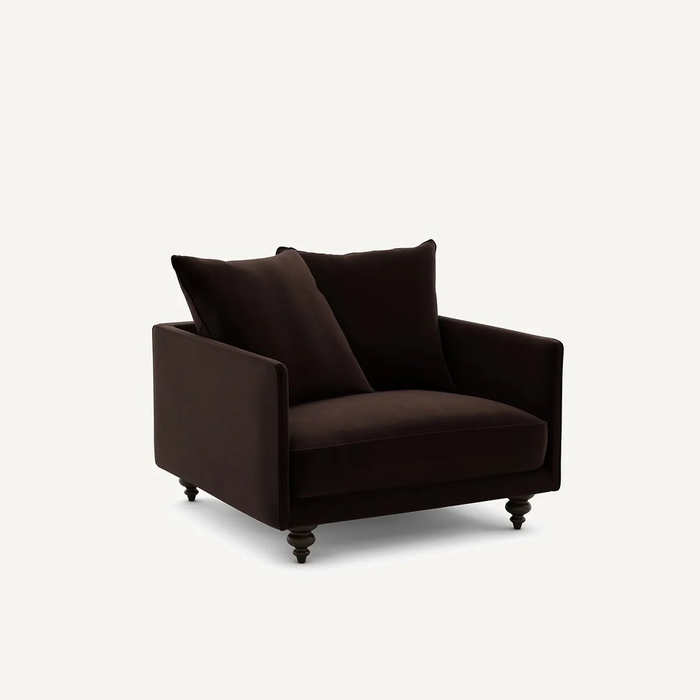 Fauteuil fluweel, Lazare