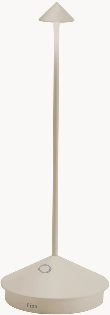 Dimbare kleine mobiele LED tafellamp Pina Pro
