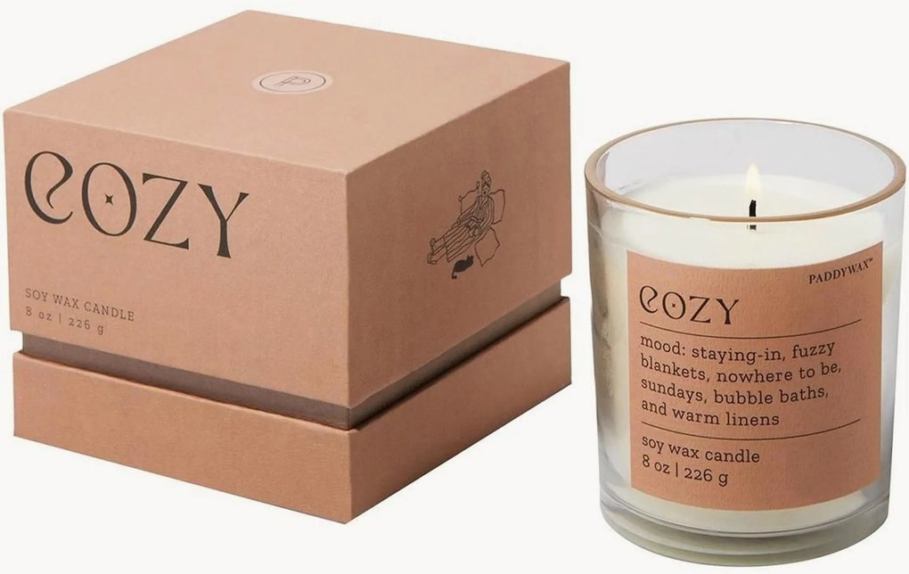 Geurkaars Cozy (Kasjmier & Franse iris)